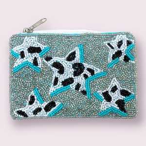 Premium Beaded Coin <b>Pouch</b> Stylish <b>Mini</b> Clutch Bag for Girls At Cheap Price - Product Image 4