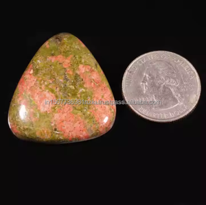 100% cabujón de Unakita Natural mezcla de tamaños y formas piedras preciosas sueltas cabujón de Unakita precio al por mayor lote joyería hecha a mano - Product Image 6