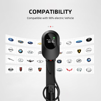Cargador Charger-in A08 7kW 11kW 22kW Tipo 2 para vehículos eléctricos, para uso en apartamentos y comercial, con acceso QR, sin cable, Wallbox AC, CE