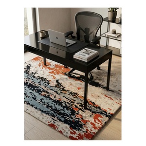 Alfombra de Lana Hecha a Mano de Lujo con Base Antideslizante para Hoteles, Villas y Oficinas, Aplicación para Venta de Exportación - Product Image 1