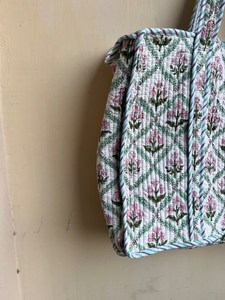 Bolsas de algodón bordadas gitanas Bolsas de compras acolchadas coloridas para mujeres, bolsos étnicos tradicionales - Product Image 3