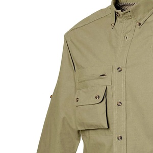 100% Polyester Sportswear Hunting Wear Shirts Long Sleeve Performance Long Sleeve Sublimation Fishing Hunting Shirts - Product Image 4
