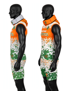 Ensemble Maillot et Short 7 sur 7 – Tenue d'Équipe Sans Manches, Haut de Sport et Short Imprimés par Sublimation, Respirant, Séchage Rapide, Performance Optimale pour l'Entraînement et les Matchs - Product Image 4