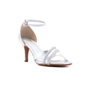 Sandalias Plata Tacón Fantasía Modelo FN5275 - Product Image 3