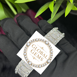 Diamond Tester Approved Moissanite <b>Watch</b> | VVS Luxury Iced Out <b>Skeleton</b> Wholesale - Product Image 1