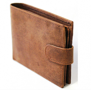 Portefeuille en cuir minimaliste pour homme, porte-cartes fin pour poche avant, vente en gros, personnalisable OEM, portefeuille ultra-fin en cuir véritable pour homme - Product Image 5