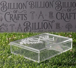 1. Caja de Acrílico Transparente de Lujo con Tapa de Madera con Incrustaciones de Madreperla para Empaque de Frutos Secos Premium - Product Image 5