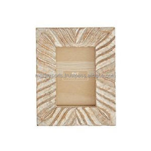 Cadre photo en bois artisanal créatif, rustique, en bois naturel, décoration de maison de style farmhouse, personnalisable, pour afficher les souvenirs de famille, cadeau de mariage - Product Image 3