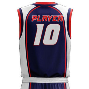 Uniforme de Baloncesto Personalizado de Nuevo Estilo, 100% Algodón, Transpirable, Antibacterial, de Secado Rápido, Talla Grande, Hecho en Pakistán - Product Image 5