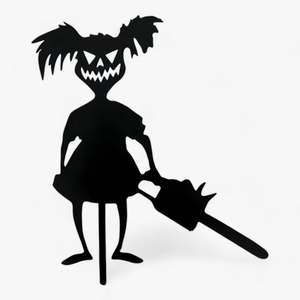 Adornos de hierro para jardín de Halloween para exhibir en el césped delantero, que realzan el ambiente festivo con una artesanía artística y resistente del hierro. - Product Image 5