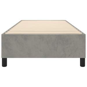 Cadre de lit rembourré gris clair - Product Image 5