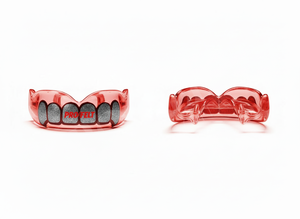 Hot Sale Trendy Custom Design Dental Mouth Guard Teeth Night Sports Boxing Thermoplastic Bite Protector Sleep Bruxism Guard - Product Image 5