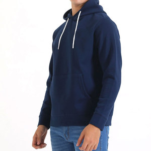 เสื้อฮู้ดซิปผู้ชายคุณภาพสูงรุ่นใหม่ล่าสุด ผ้าฟลีซหนานุ่ม 100% คอตตอน สำหรับฤดูหนาว ทรงหลวมไหล่ตก ดีไซน์ฮิปฮอป - Product Image 3