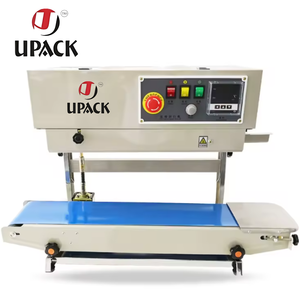 FR900 Band Sealing Machine Small Vertical Continuous Stand-up Pouch Sealing Machine Vertical Continuous Band <b>Sealer</b> Stand up - Product Image 2