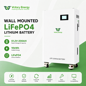 Batterie LiFePO4 Voltary Energy 51.2V 200Ah 10kWh à <span class=keywords><strong>prix</strong></span> d'usine avec équilibrage actif et interface CAN hybride pour réseau - Product Image 2