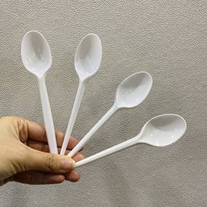 Productos populares 2026: Cucharas de plástico desechables de mango largo a buen precio de fábrica para fiestas, sopa, restaurantes, comida rápida, multicolor - Product Image 3