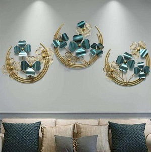 Nouvelle conception d'art mural en métal bohème, décoration murale circulaire à motif islamique, faite à la main, plaquée or, multicolore, décoration pour la maison - Product Image 5