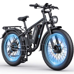 NOUVEAUTÉS VÉLO ÉLECTRIQUE Tout-Terrain Ridstar E26Pro 2000W 48V Double Moteur Batterie Lithium Pneus Larges - Product Image 1