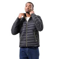 Blouson Bomber Homme Hiver Slim Col Montant Imperméable Respirant Coupe-Vent Réversible Nylon/Coton-Polyester