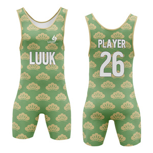 Uniforme de Lucha Libre para Equipos Americanos, Singlet con Logotipo Personalizado, Ropa de Lucha Libre de Alta Elasticidad, Sublimación, Fabricante OEM - Product Image 6