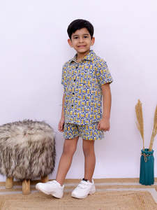 Collection d'été pour enfants Design de luxe Vêtements en coton pour garçons Chemise décontractée à manches courtes et à motif solide pour enfants de 1 à 12 ans - Product Image 3