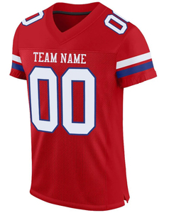 High Quality Sublimated Men's American Football Jersey Front 100% Polyester Quick Dry Side Split V <b>Neck</b> Cheap Price 2026 - Product Image 2