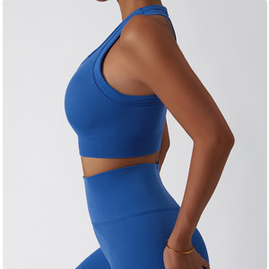 Soutiens-gorge de sport personnalisés en gros pour femmes, vêtements de sport pour femmes, tenue de gym - Product Image 4