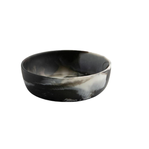 Bol en résine époxy transparente avec fleurs séchées, pièce décorative artisanale artistique pour la maison - Product Image 2