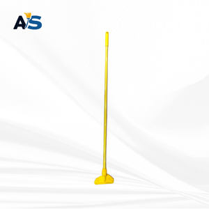A&S Adjustable 120CM Iron Color Coated Handle with Non-Slip Grip with Plastic Mop Clip - Product Image 4