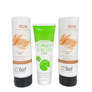 Tube de crème pour le visage en matériau PE premium D40/D50 avec bouchon à clapet, impression offset et sérigraphie, logo personnalisé, finition brillante - Product Image 5