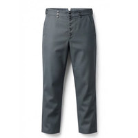 Pantalon de guerre civile fiable, reproduction historique, taille renforcée, coutures robustes, coupe droite, écologique, léger