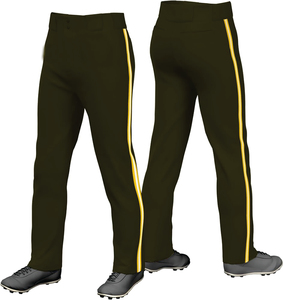 Polyester Durable Thick Sublimated Breathable Quick Dry Player Baseball Straight-leg <b>Pants</b> Plus Size Men Sets Custom Team Design - Product Image 4