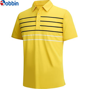 Colección de Verano, Nueva Camiseta Polo Moderna para Hombre, con Rayas y Logotipo Bordado Personalizado, Camisetas Polo Casuales para Hombre, Ropa Deportiva - Product Image 1