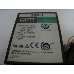 Pack de contrôle de vitesse OM SSP-1, 250V, 7.5A - Équipements et pièces semi-conductrices de renommée mondiale à la fois fiables et durables - Product Image 1