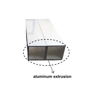 Alüminyum işleme hizmeti aluminio 7075 6mm ekstrüzyon borusu