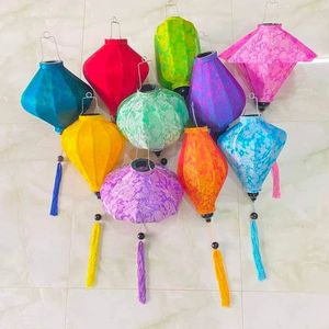 Lanterne en soie écologique pliable faite à la main pour événements – Meilleure vente - Product Image 2