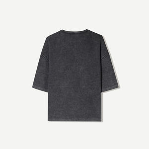 T-shirt en coton de qualité supérieure pour homme, décontracté, à manches courtes, col rond, mode estivale, streetwear, vente en gros, t-shirt vierge - Product Image 5