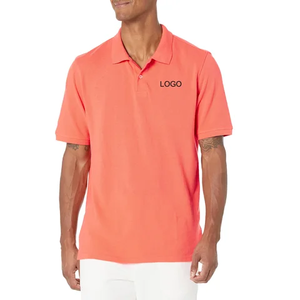 เสื้อโปโลผ้าไหมน้ำแข็งแห้งเร็ว พิมพ์ลายปักโลโก้ OEM แบบกำหนดเอง สำหรับผู้ชาย แขนสั้น ลายแจ็คการ์ด - Product Image 6