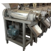 Commerciële Fruitschroefpers Sinaasappelpers Afzuigmachine Mango Appelvruchtensap Machine