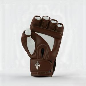 Gants de boxe pour hommes de qualité supérieure, en cuir PU, fermeture personnalisée, avec lacets, par RIVIAN ATLANTIC - Product Image 4