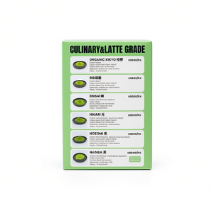 Coffret d'échantillons de qualité culinaire et pour lattes, 2 types x 30g, authentique japonais, pour cafés et marques OEM, Thé Wakokoro - Product Image 2
