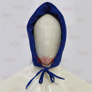 Gorro acolchado de algodón medieval hecho a mano para armadura de caballero, reconstitución histórica, ropa renacentista vikinga - Product Image 6