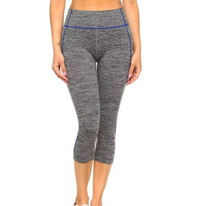 Leggings Deportivos Casuales para Mujer, Compresión, Logotipo Personalizado, Secado Rápido, Transpirables, Spandex/Poliéster, Ropa de Yoga y Gimnasio, Venta al Por Mayor - Product Image 4