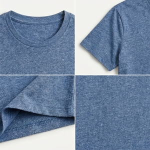 T-shirts décontractés en coton pour hommes, grandes tailles, avec logo personnalisé, manches courtes, mode, OEM, respirants - Product Image 6