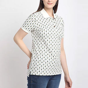 Camisetas Polo Sublimadas para Mujer, Corte Regular, para Uso en Exteriores, Ropa Casual, Logotipo Personalizado al por Mayor, Camiseta Polo de Verano para Mujer - Product Image 3