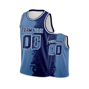 Camiseta de Baloncesto Sublimada de Malla de Poliéster, Personalizable, Reversible, con Logotipo Personalizado, Nombre del Equipo, Tu Logotipo, Ropa de Baloncesto - Product Image 1