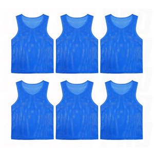 Ensemble de 6 dossards d'entraînement en maille respirants et légers pour équipes de football, soccer et basketball - Product Image 6