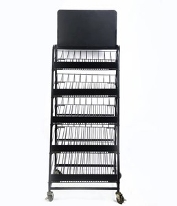Estante de Exhibición Vertical de Metal Industrial Resistente para Tiendas, con Longitud de 100 mm - Product Image 3