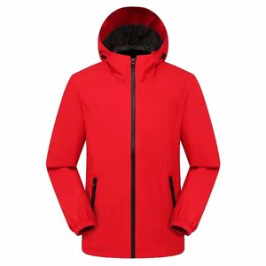 Premium New Custom Men's Winter Waterproof Windbreaker Jacket Hooded Quilted Breathable Cotton Lined <b>Canvas</b> Zip - Product Image 1