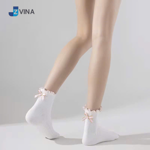Calcetines de Yoga y Pilates para Mujer, con Lazo en los Dedos, Colores Pastel, Personalizados, Ecológicos, de Spandex, con Estampado Digital, Venta al Por Mayor - Product Image 4